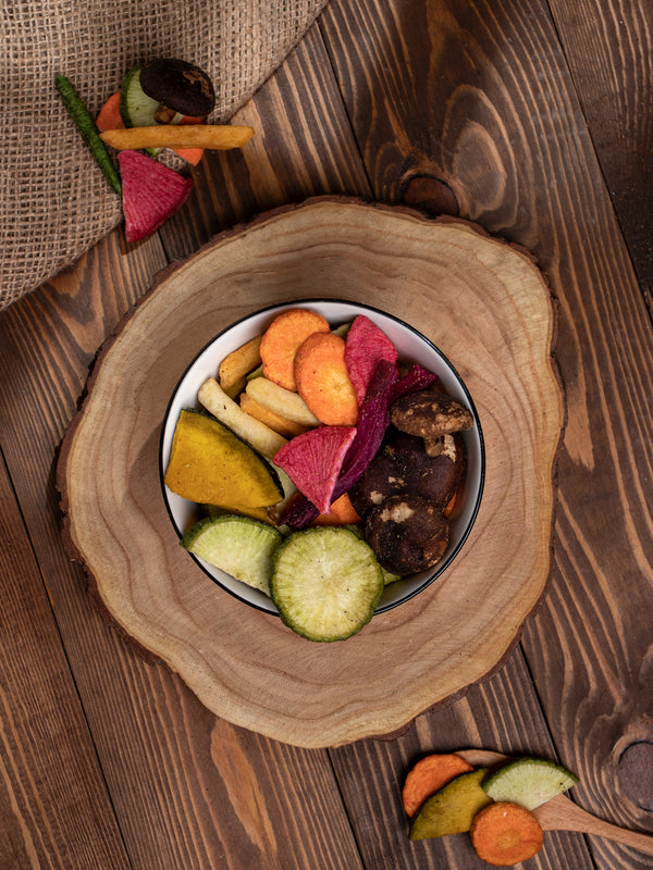 خضروات مجففه مقرمشه